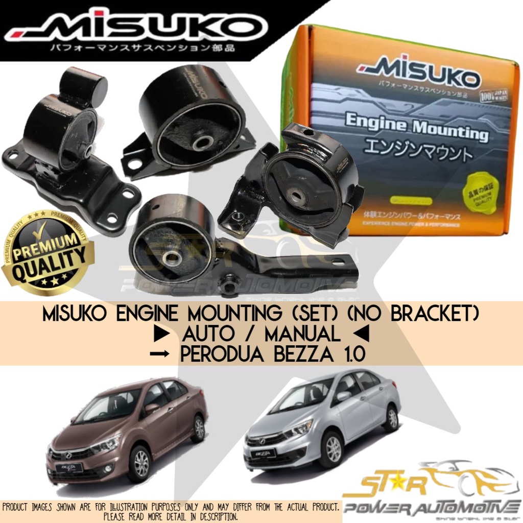 MISUKO Perodua Bezza 1 0 AXIA 2017 Auto Manual No Bracket