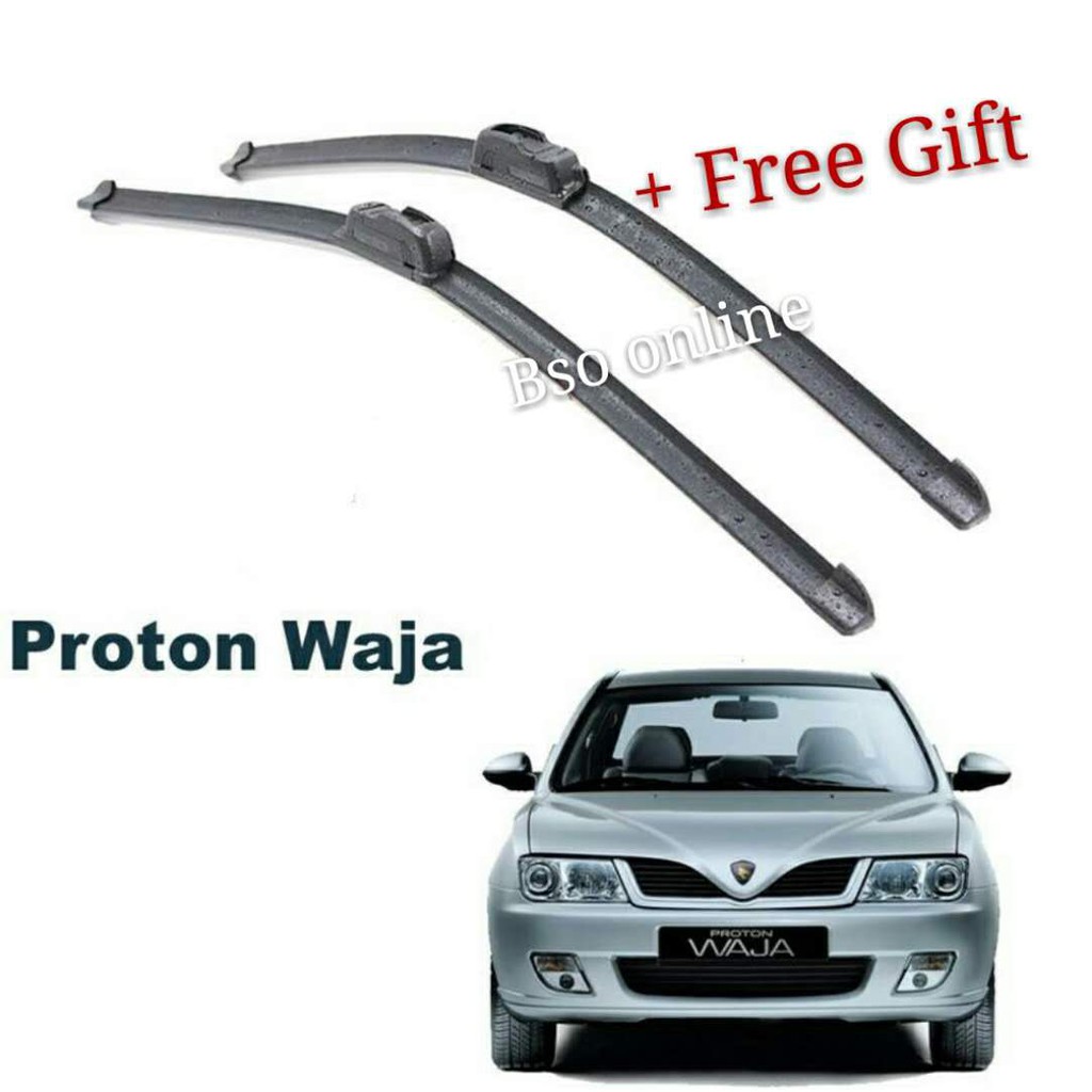 Proton Waja High Quality Soft Rubber Wiper Blade 21 Inch 19 Inch