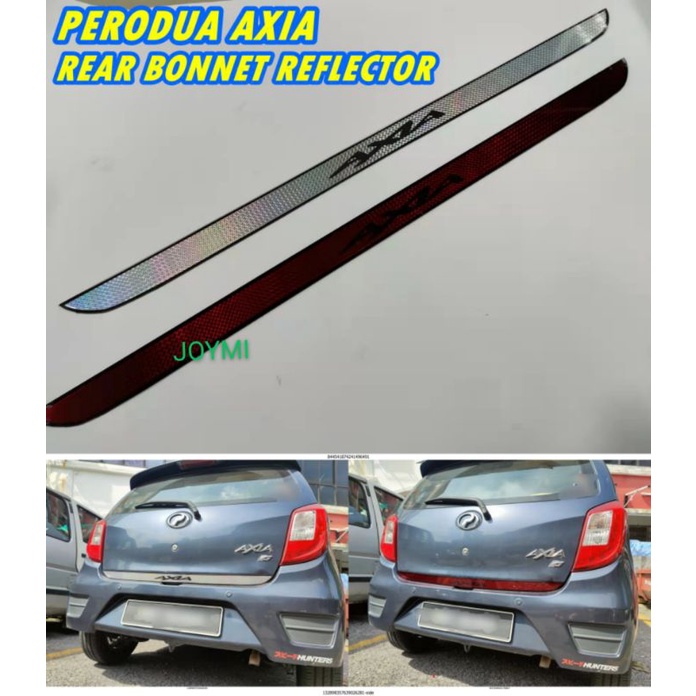 PERODUA AXIA REAR BONNET REFLECTOR Shopee Malaysia