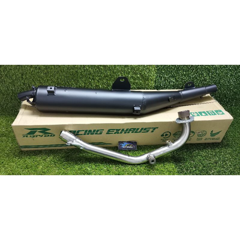 Rapido Racing Exhaust Pipe Stainless Steel Honda Rs Rsx Cutting