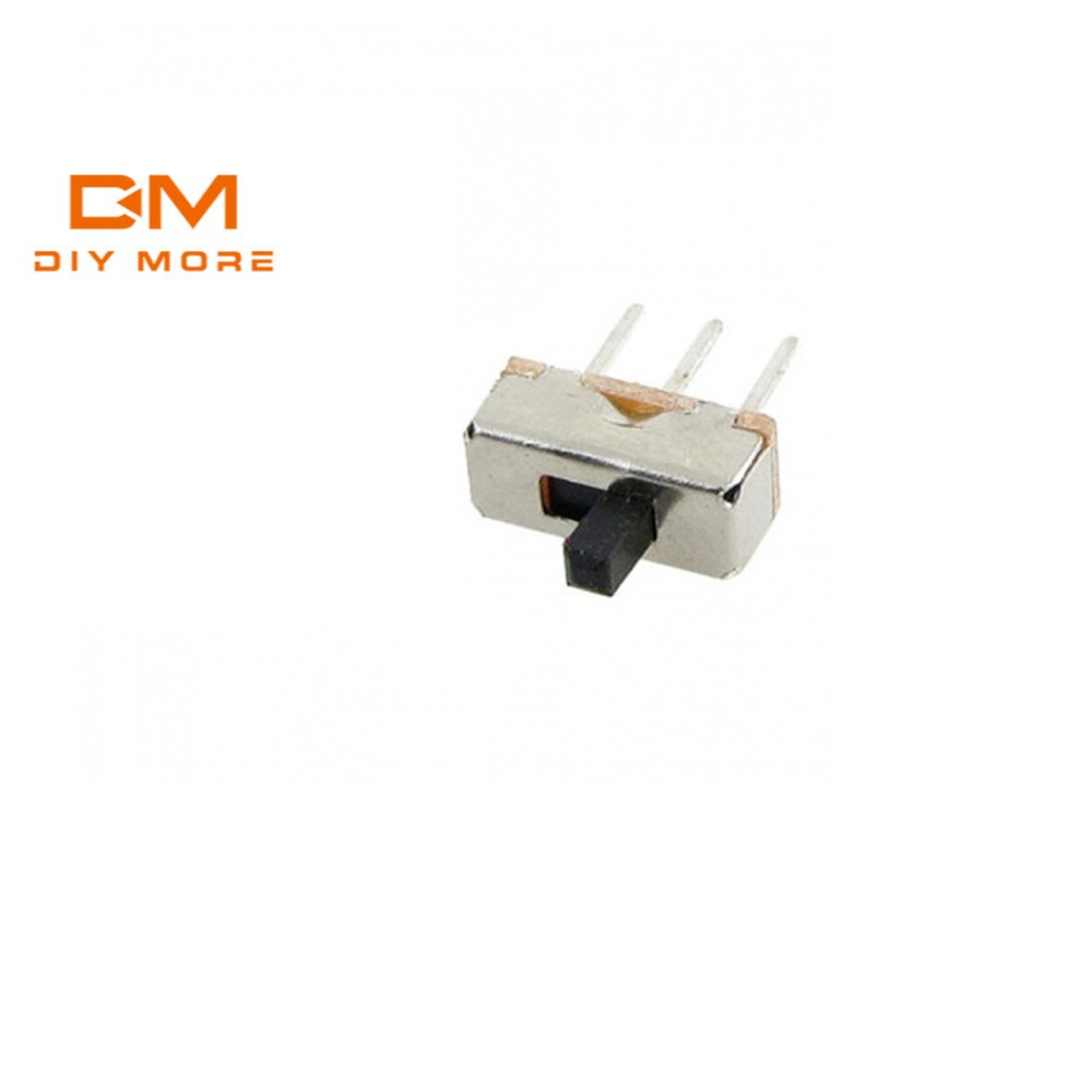 DIYMORE SS12D00G3 Toggle Switch 2 Position SPDT 1P2T 3 Pin PCB Panel