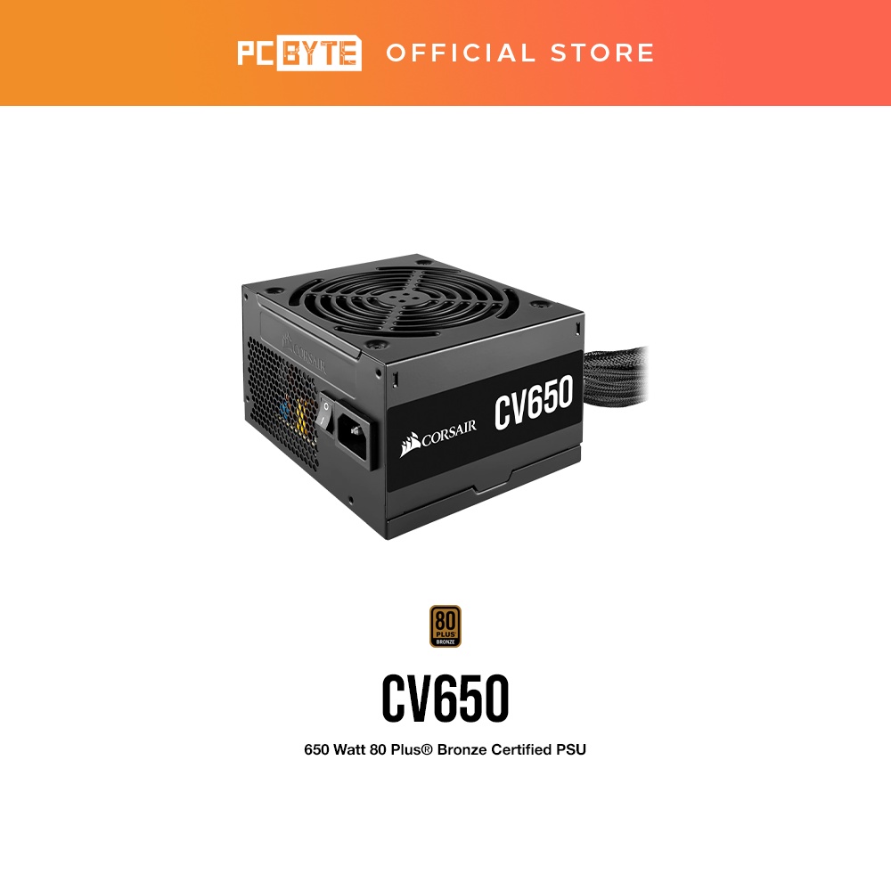 Corsair Cv Series Power Supply Cv Plus Bronze Certified Desktop