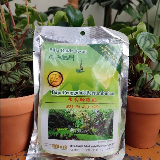 Urban Pokok Crf Control Release Fertilizer Imported Baja Pertumbuhan