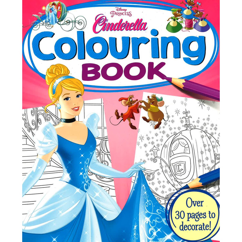 Bbw Simply Colouring Disney Disney Princess Cinderella Colouring My