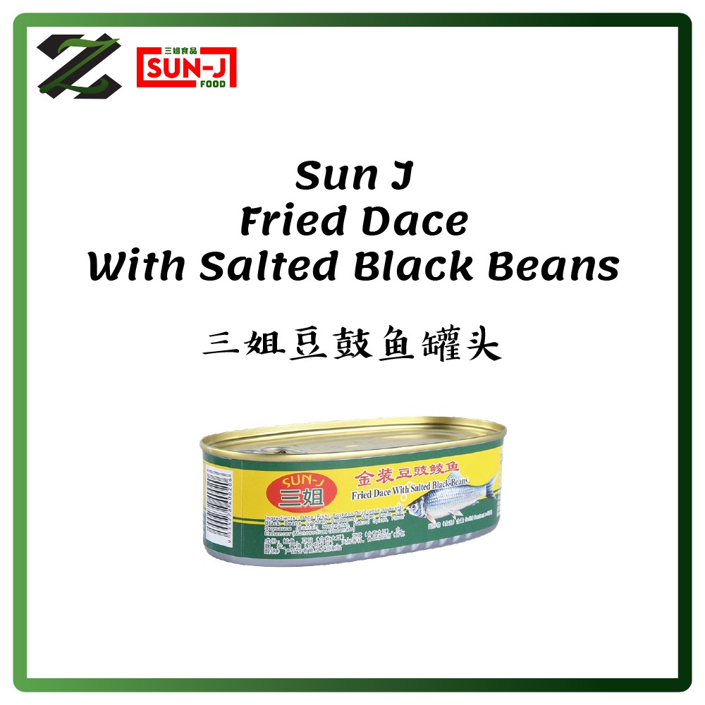 Sun J Fried Dace With Salted Black Bean Original Spicy Gm