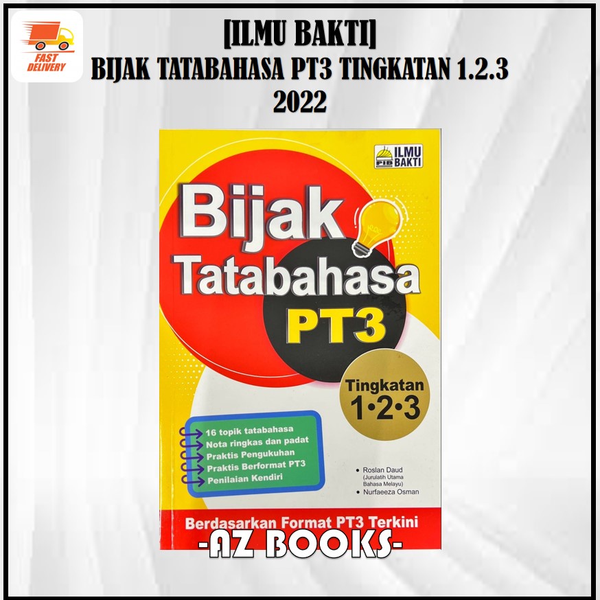 Az Ilmu Bakti Bijak Tatabahasa Pt Tingkatan Kssm