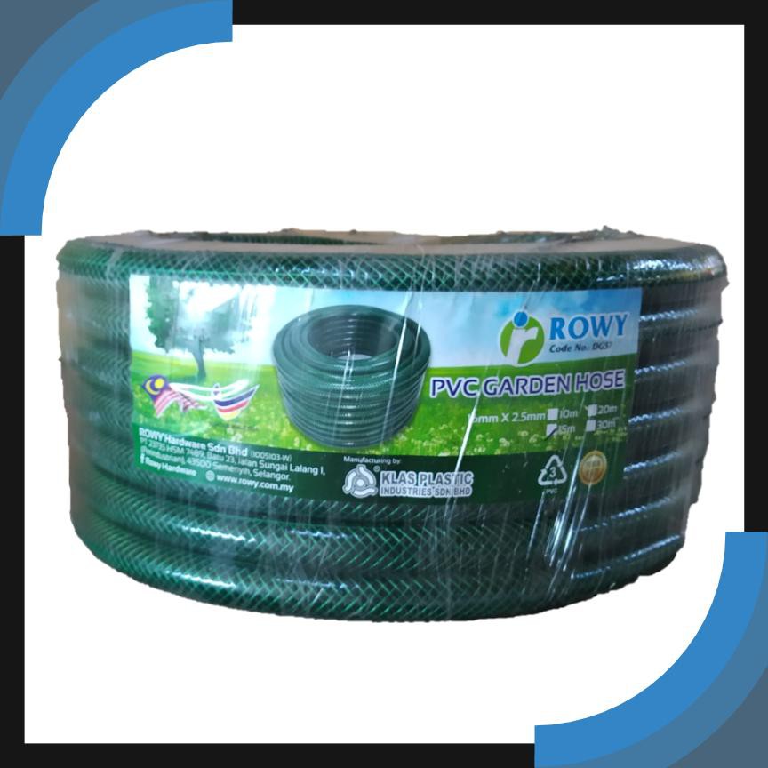 Reinforce Water Rubber Hosing 30 Meter Garden Hose PVC Pipe Garden