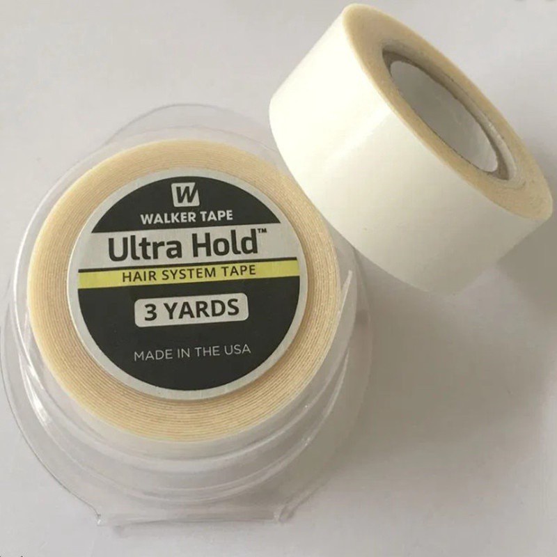 2 54cm 3Yards White Ultra Hold Double Sided Tape Hair System Adhesives