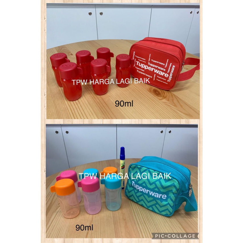 Tupperware Mini Eco Bottle With Pouch Small Bottles With Bag Bottol