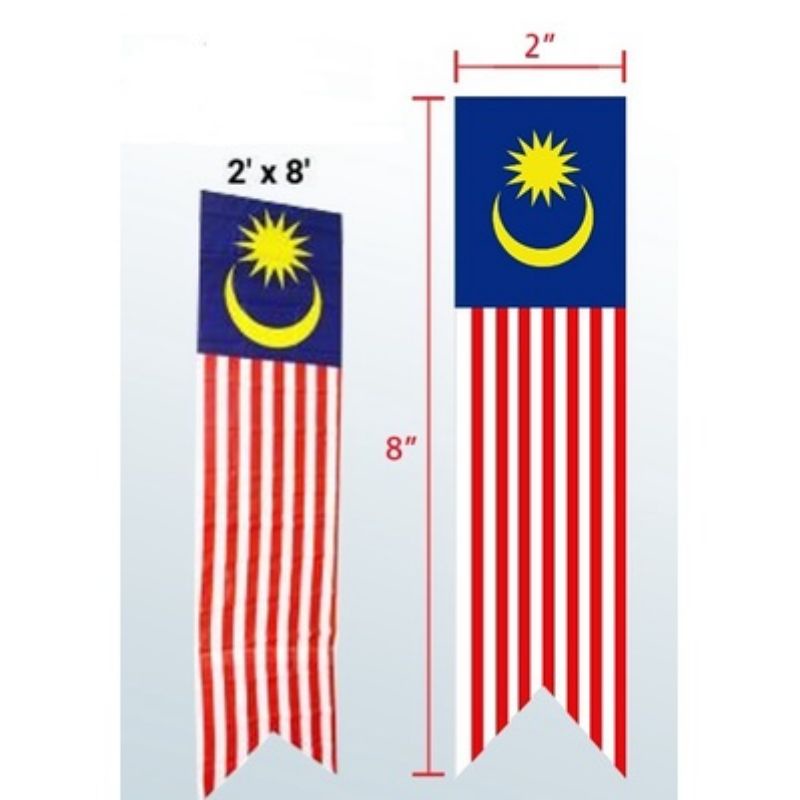 Multiple Sizes Available Jalur Gemilang Malaysian Flag Bendera