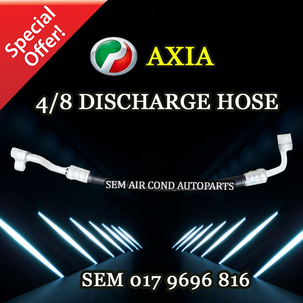 PERODUA AXIA TAIWAN 4 8 DISCHARGE HOSE CAR AIR COND SYSTEM Shopee