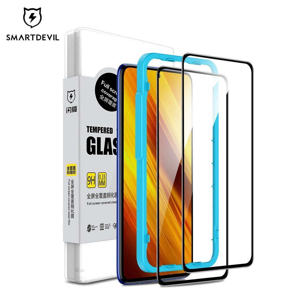 Smartdevil D Tempered Glass For Xiaomi Poco F X Pro Redmi Note