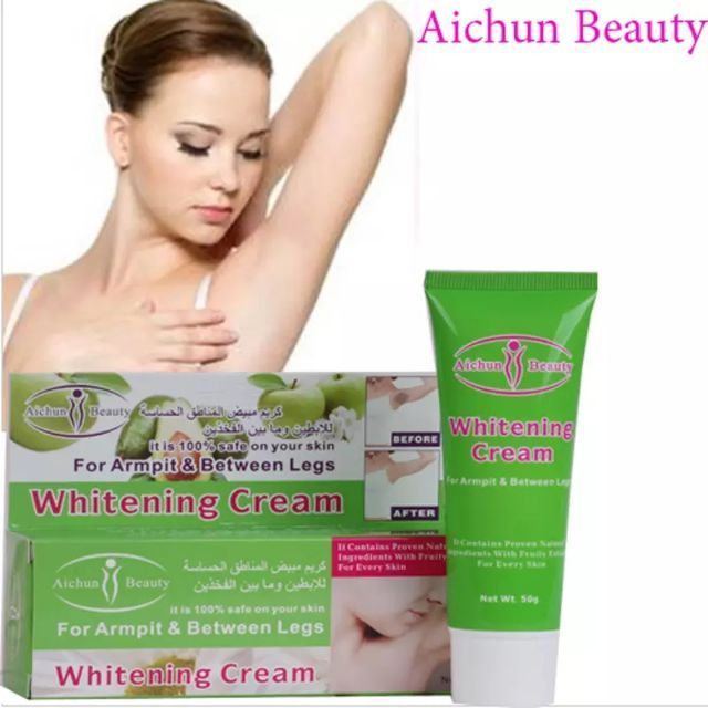 Aichun Beauty Whitening Cream Armpit Between Legs Shopee Malaysia