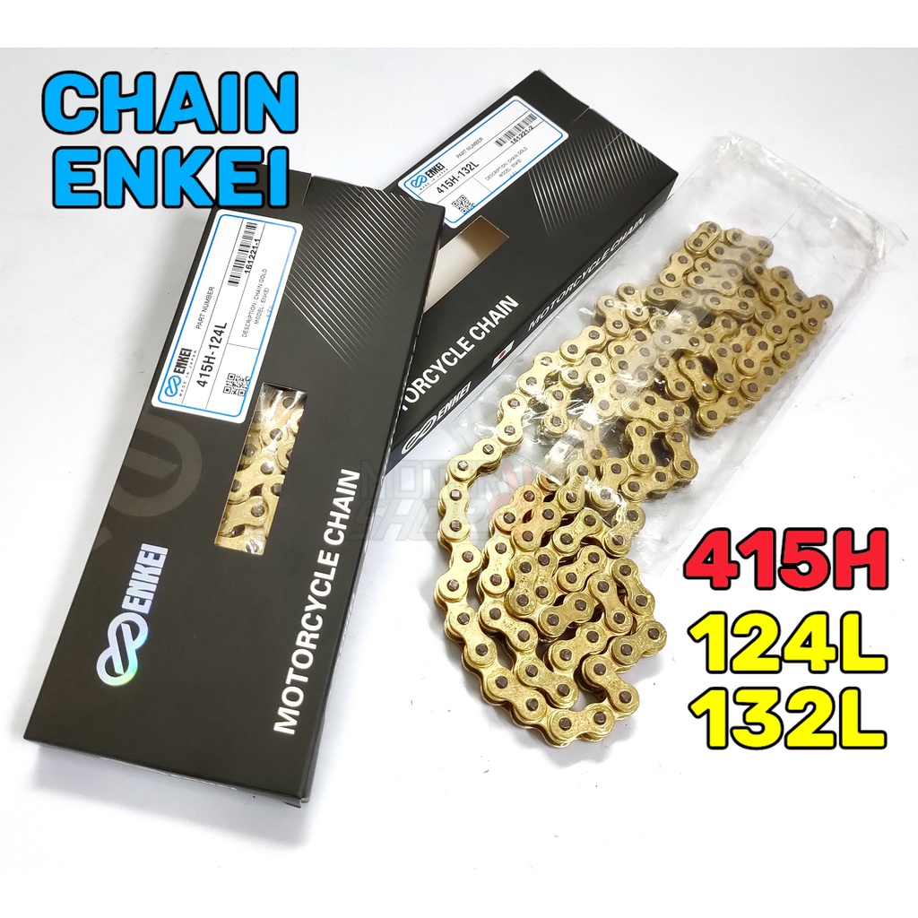 H Heavy Duty Chain Rantai Warna Color Gold Emas Racing Chain