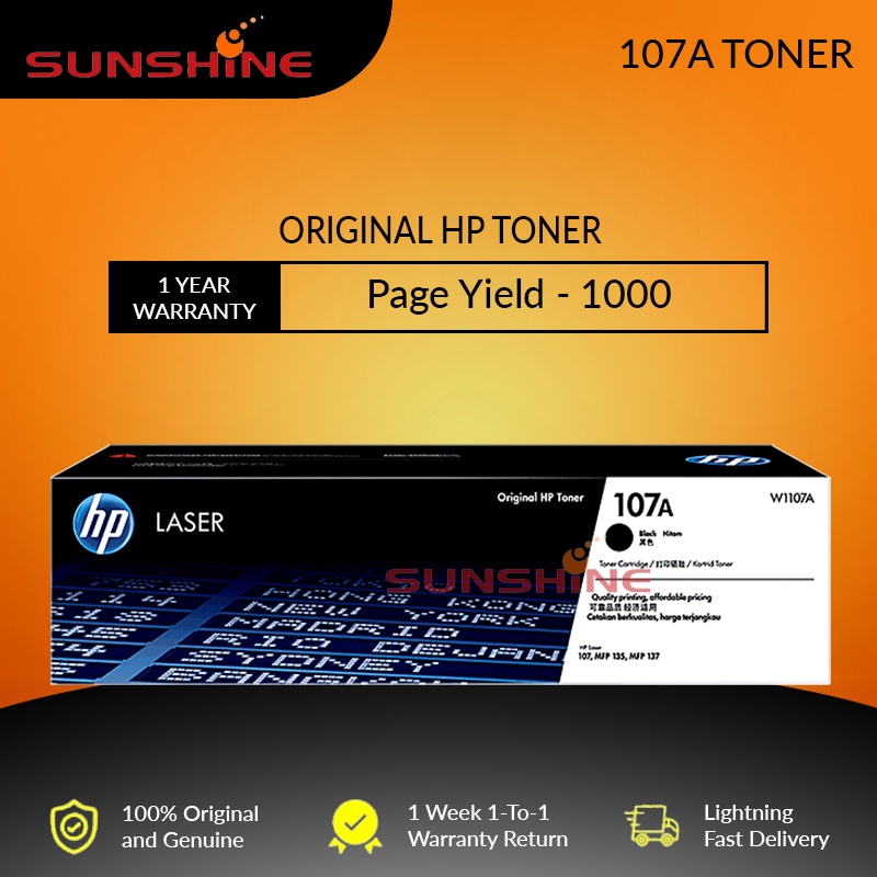 Original Hp A Black Original Laser Toner Cartridge W A Shopee