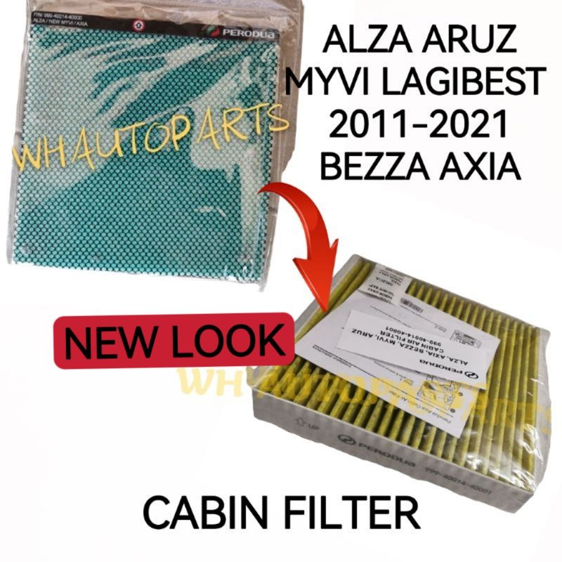 Original Perodua Axia Myvi Lagibest Bezza Alza Air Cond Filter