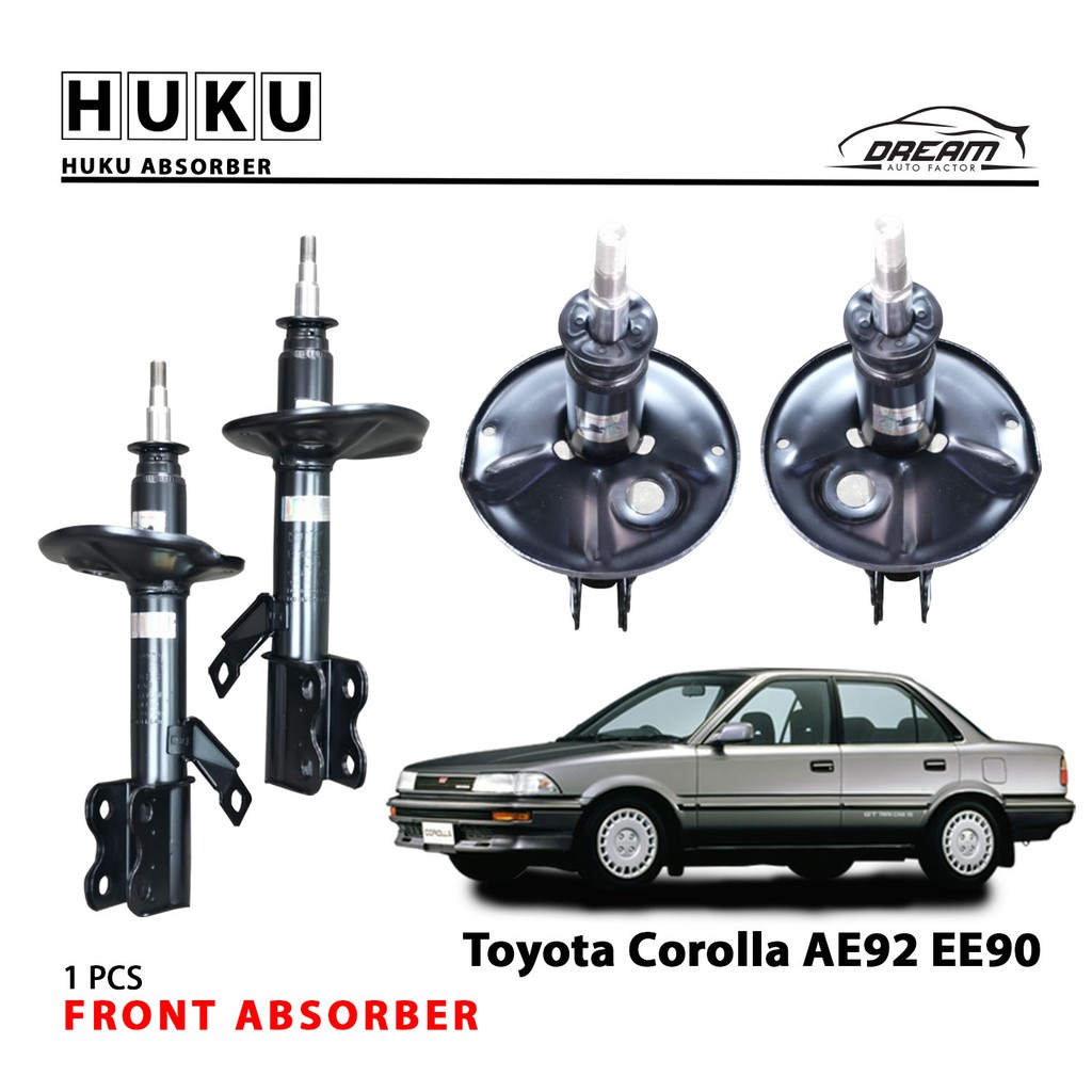 Toyota Corolla AE90 AE92 EE90 HUKU Front Oil Absorber Shopee Malaysia