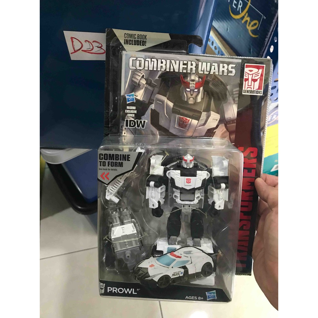 Hasbro Transformers Combiner Wars Deluxe Prowl New Shopee Malaysia