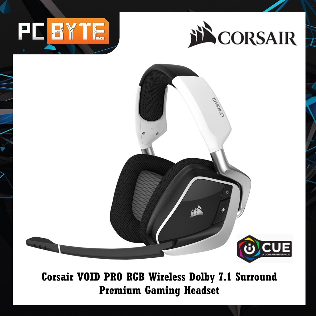 Corsair Void Pro Rgb Wireless Dolby Surround Premium Gaming Headset