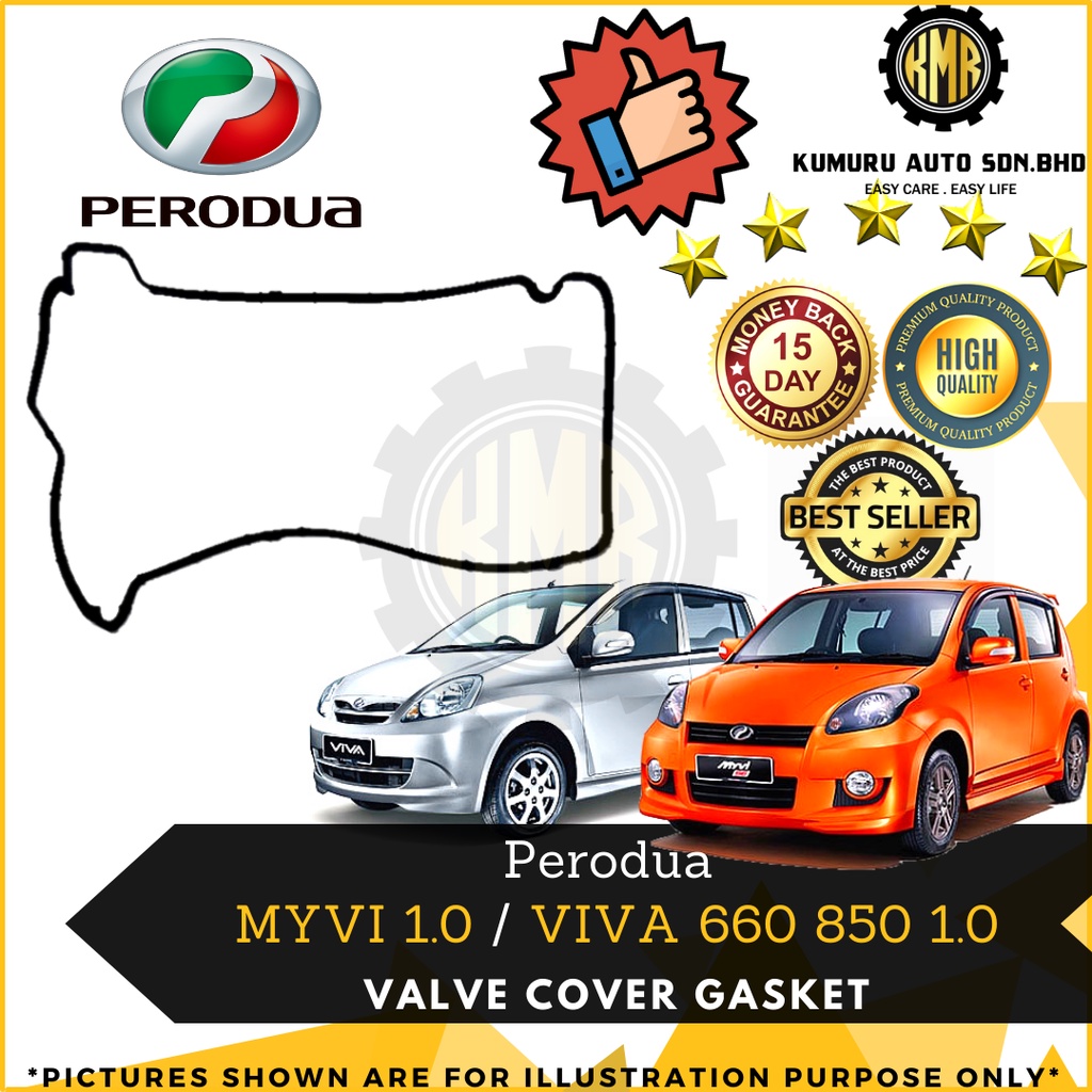 1 Pc Original Valve Cover Gasket Perodua Viva Myvi 1 0 12213 BZ070