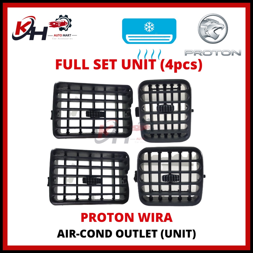 Proton Wira Satria Aeroback Car Air Cond Outlet Unit Oem Aircond Vent