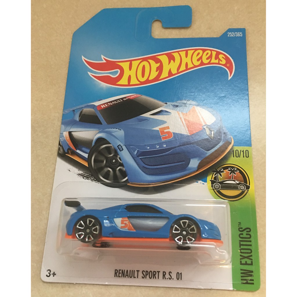 Hot Wheels Renault Sport R S 01 BLUE Shopee Malaysia