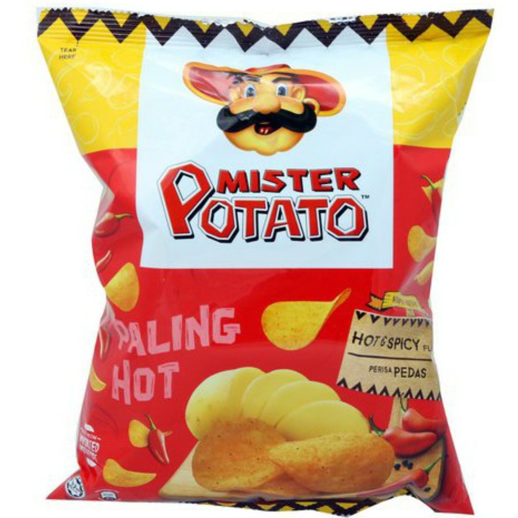 Mister Potato Chips Bbq Hot Spicy Tomato Original G G