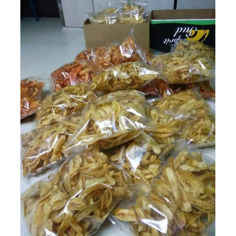 Kerepek Pisang Rangup Kerepek Pisang Nangka Ready Stock Shopee