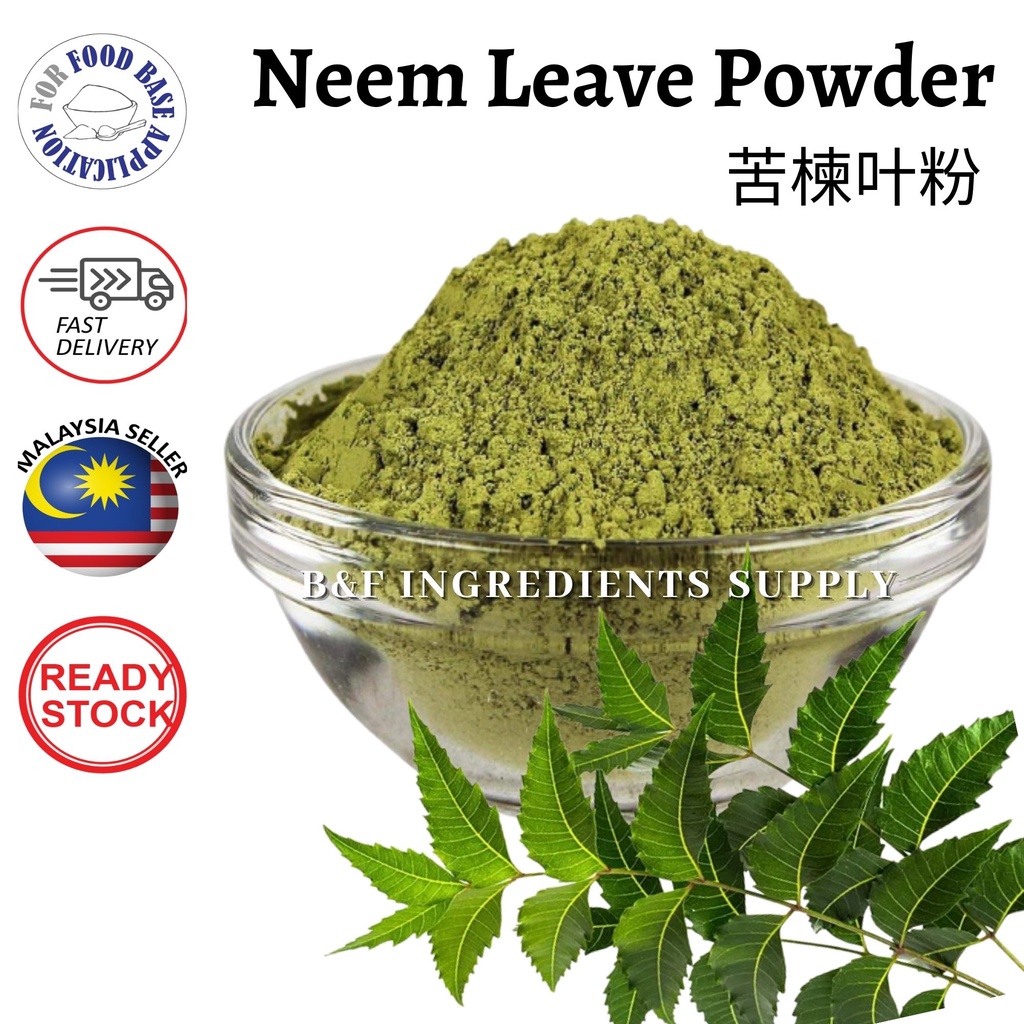 Organic Neem Leaves Powder Serbuk Daun Semambu Veppilai