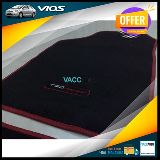 Original Toyota Vios Nd Gen Trd Sportivo Floor Carpet Red Line