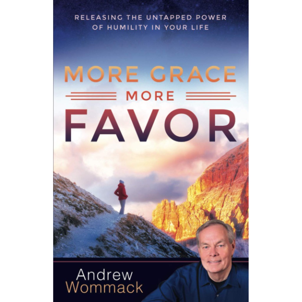 More Grace More Favor Andrew Wommack English Version Shopee Malaysia