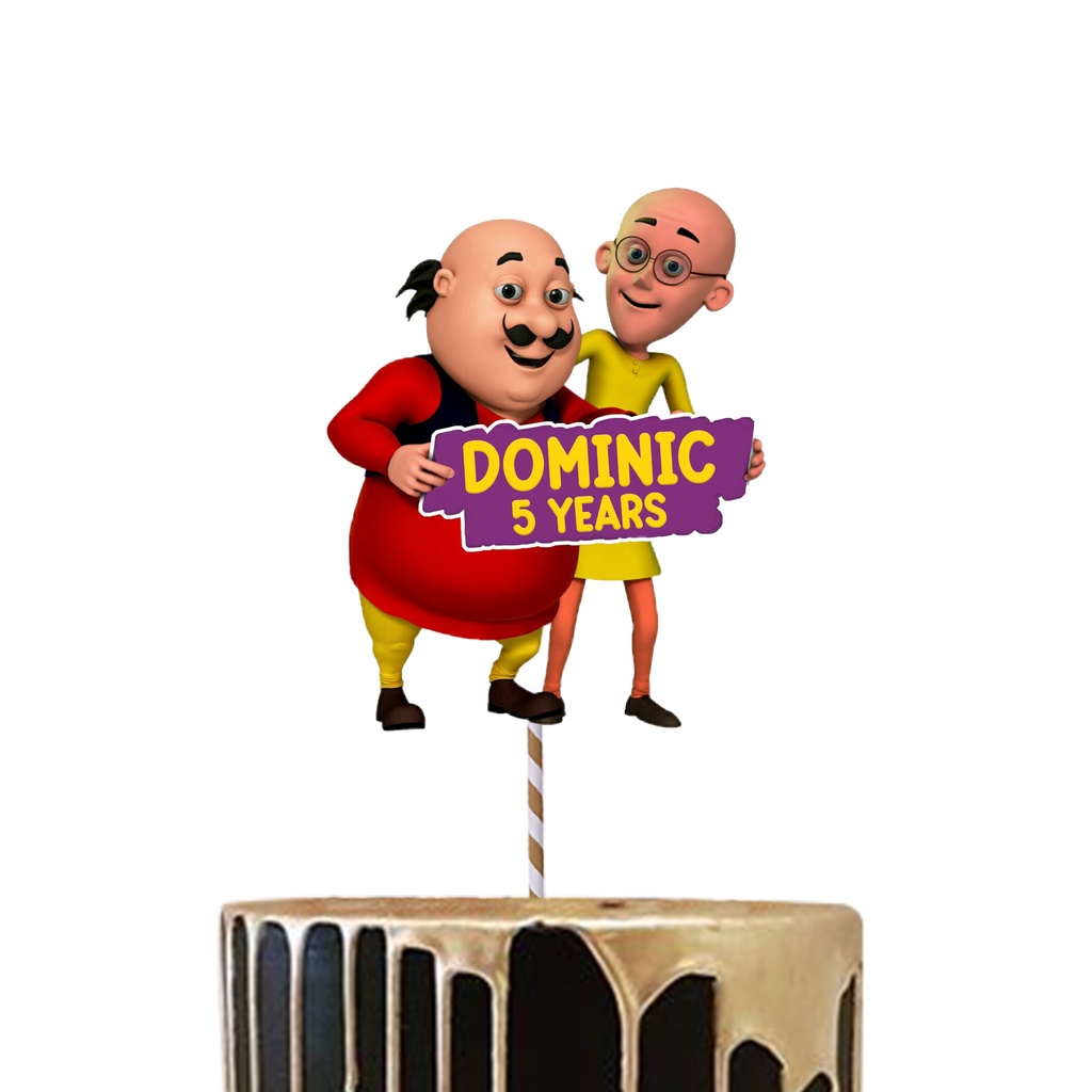 MOTU PATLU CAKE TOPPER Shopee Malaysia