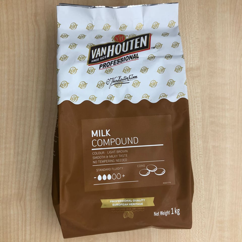 VAN HOUTEN Chocolate Compound Coin Dark Milk Shopee Malaysia