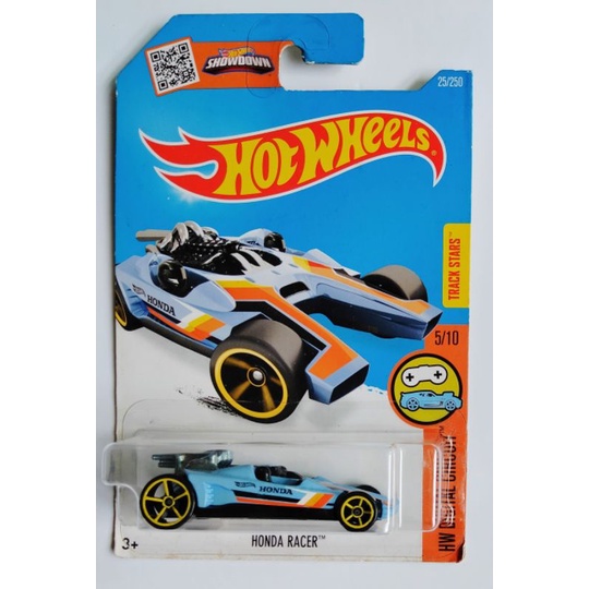 Hot Wheels Honda Racer Blue Shopee Malaysia