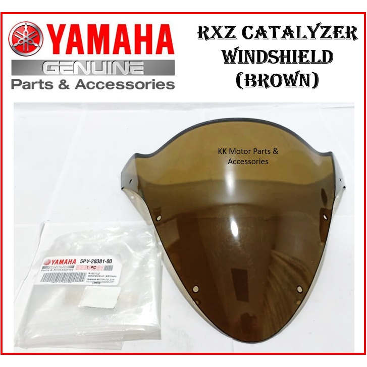 Yamaha Rxz Catalyzer Pv Windshield Cowling Visor Windscreen