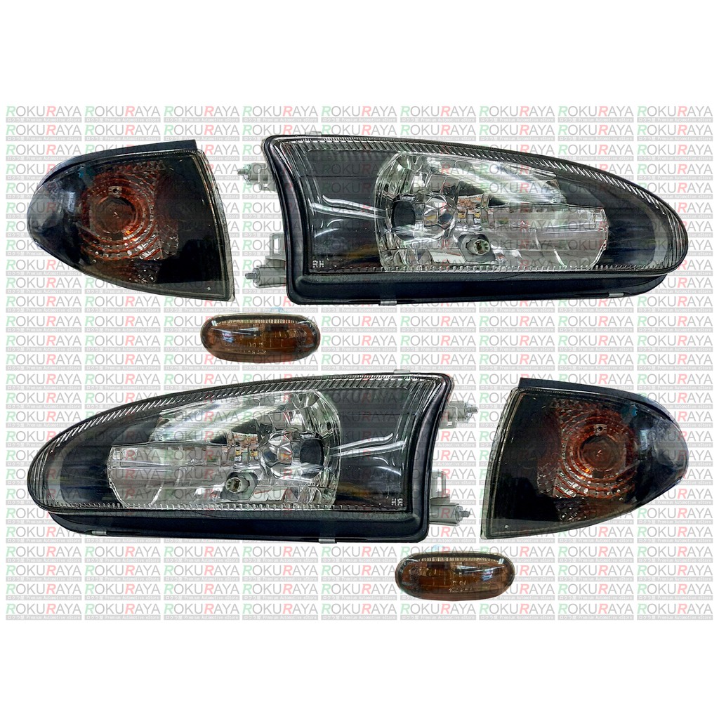 Proton Wira Front Headlamp Head Lamp Light Glass Corner Angle Side