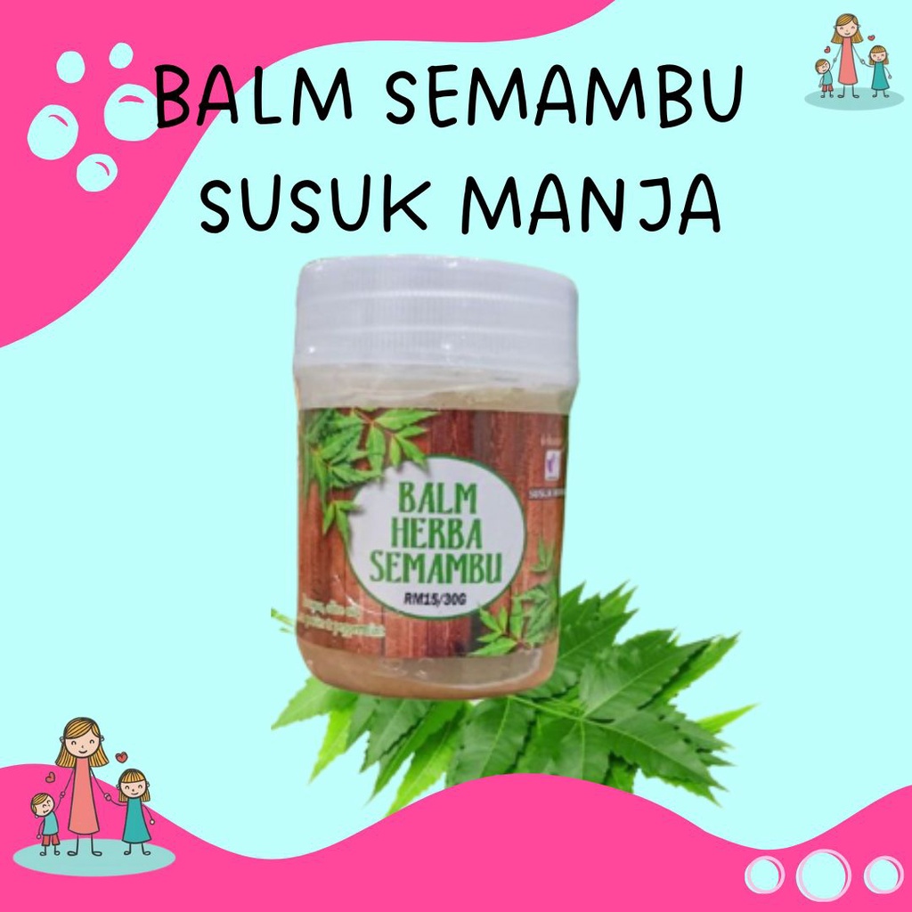 Balm Semambu Losyen Semambu Balm Susuk Manja Daun Semambu Balm