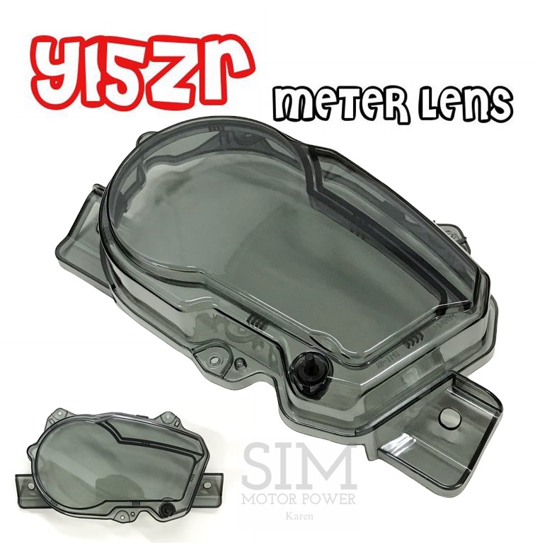 METER LENS YAMAHA Y15 V1 Y15ZR METER CERMIN METER COVER TINTED CLEAR