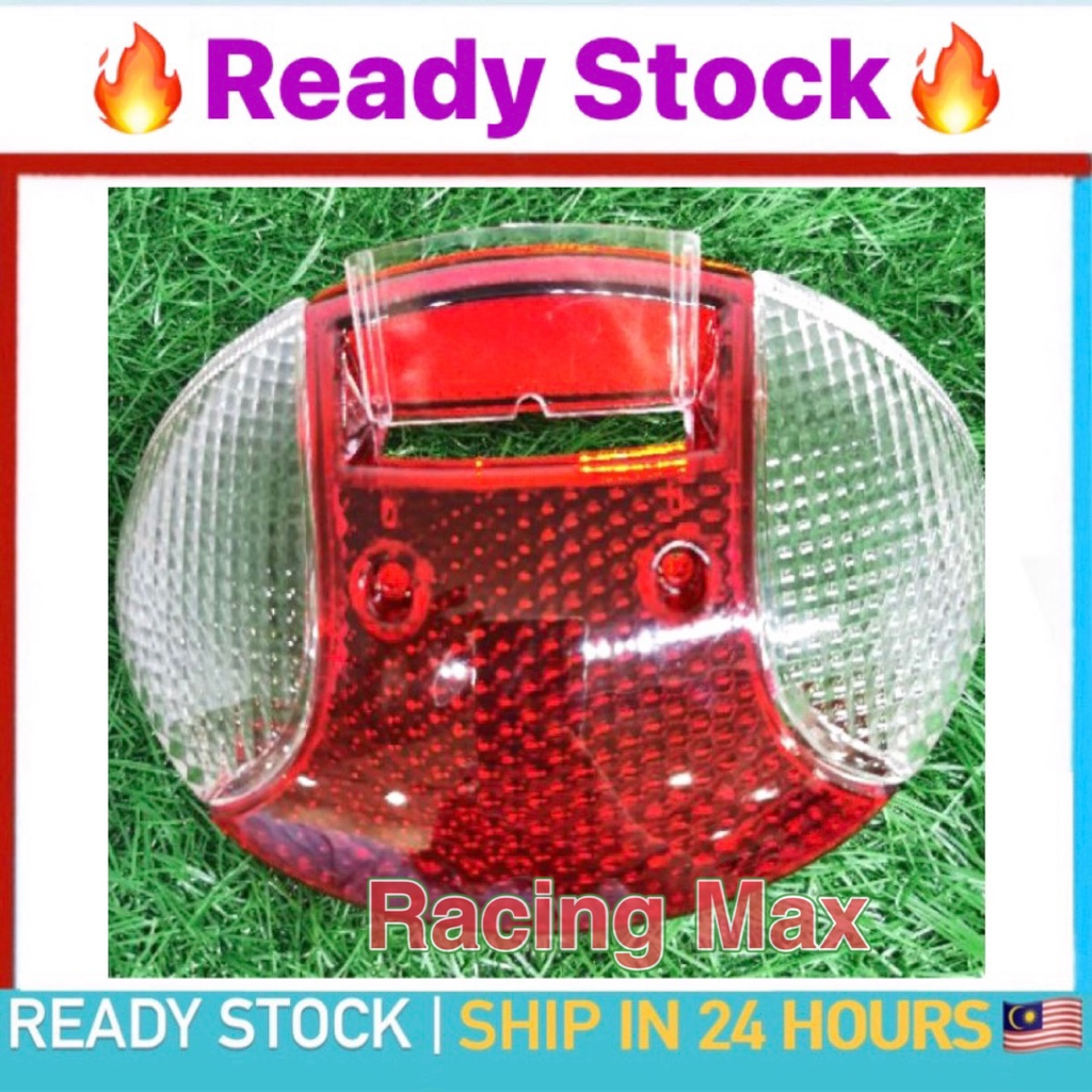 Modenas Kriss Kriss Kriss Kriss Clear Red Taillamp Cover Lampu