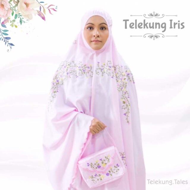 Telekung Travel Iris By Telekung Tales Shopee Malaysia