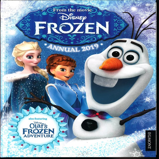 BBW Frozen Annual ISBN Shopee Malaysia