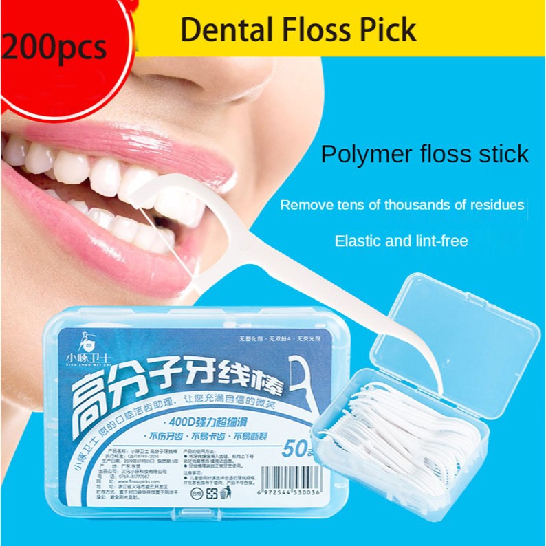 Dental Floss Flosser Picks Toothpick Teeth Stick Tooth Cleaning