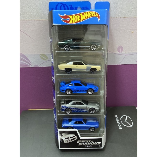 Hot Wheels Fast Furious 5 Pack Shopee Malaysia