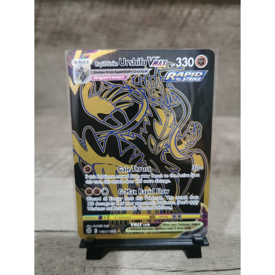 Pokemon Tcg Rapid Strike Urshifu Vmax Tg Tg Ss Brillant Star