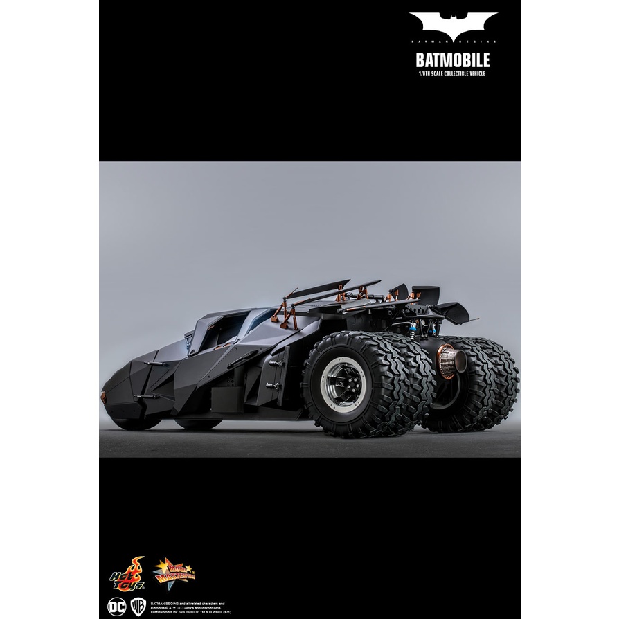 READT STOCK MIB HOT TOYS MMS BATMAN BEGINS BATMOBILE TH SCALE COLLECTIBLE VEHICLE