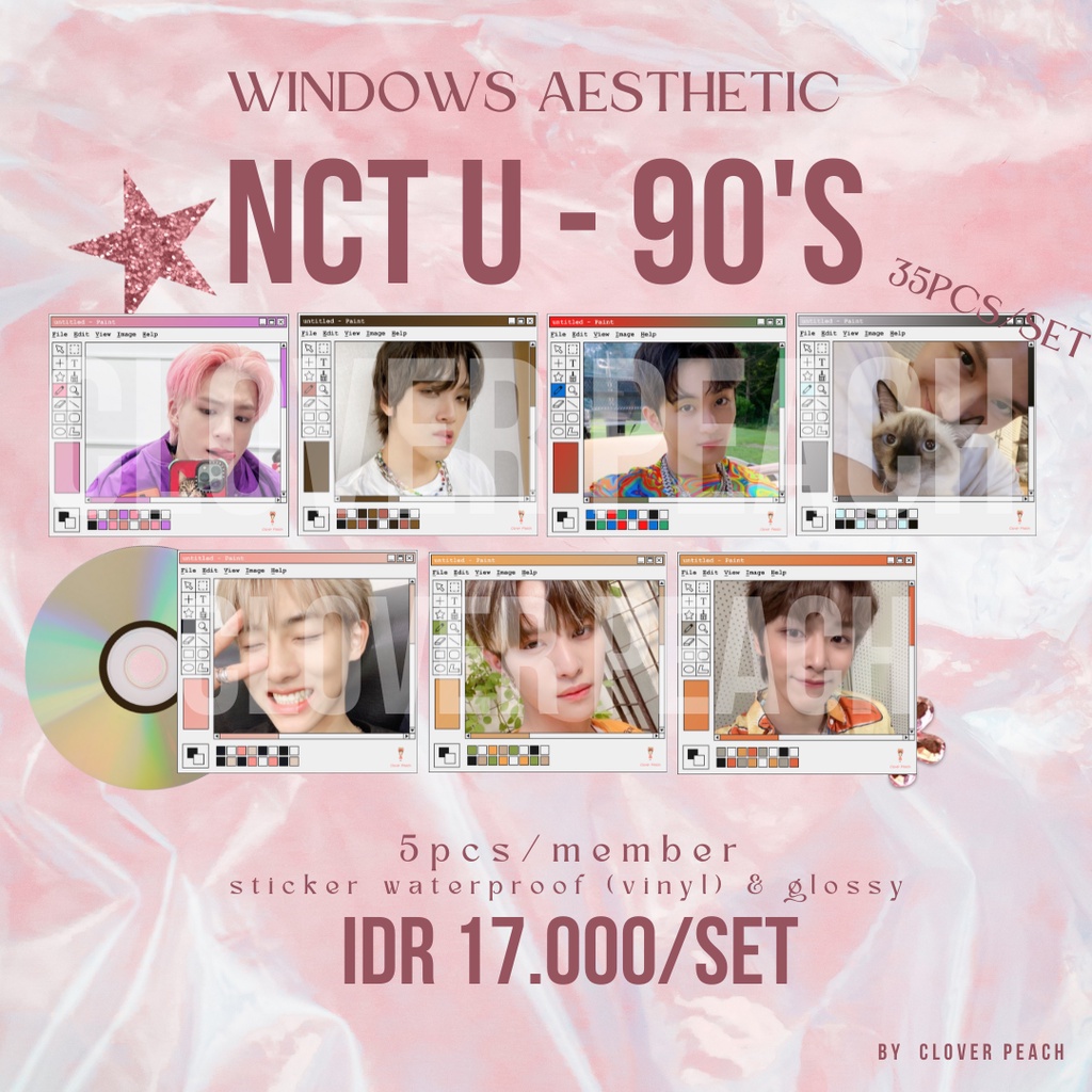 Sticker Windows Aesthetic Nct Ot Nct Dream Nct Wayv Nct U