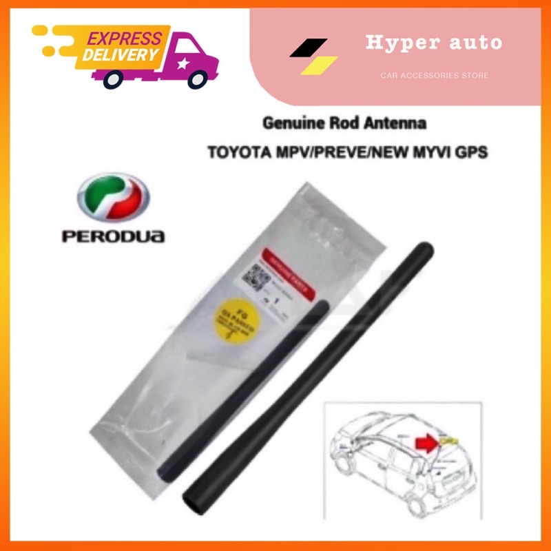 Original Rod Antenna For Alza Myvi Lagi Best Icon Axia OEM29