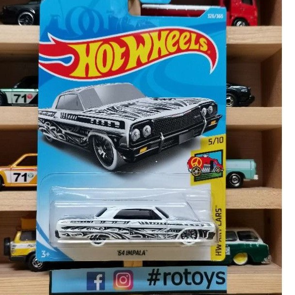 HOT WHEELS IMPALA HW ART CARS Shopee Malaysia