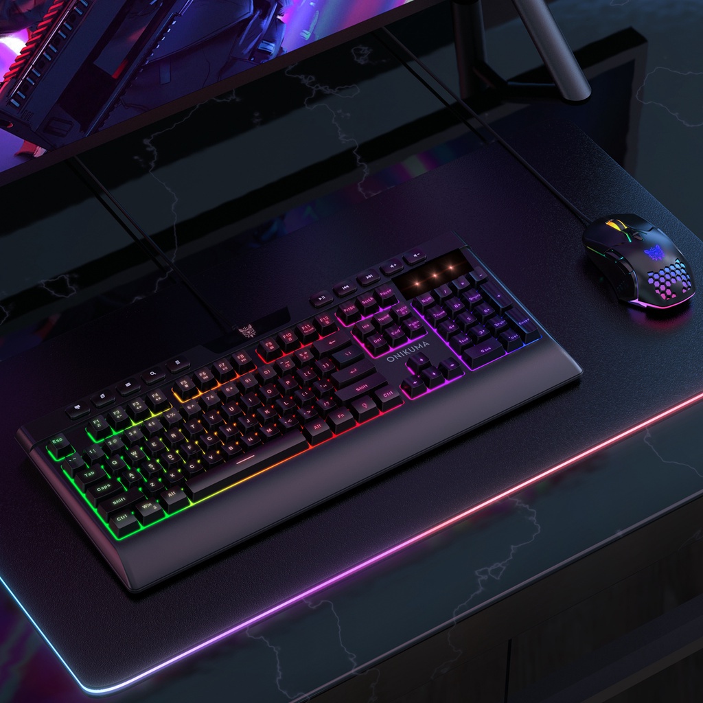 Onikuma Professional Pc Gaming Combo Set G Rgb Backlit Computer