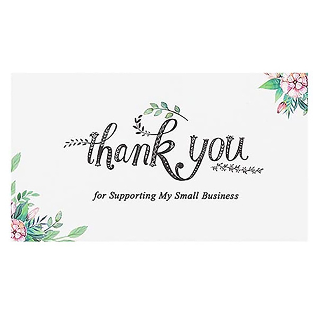 Pcs Thank You Cards For Supporting My Small Business Shopping